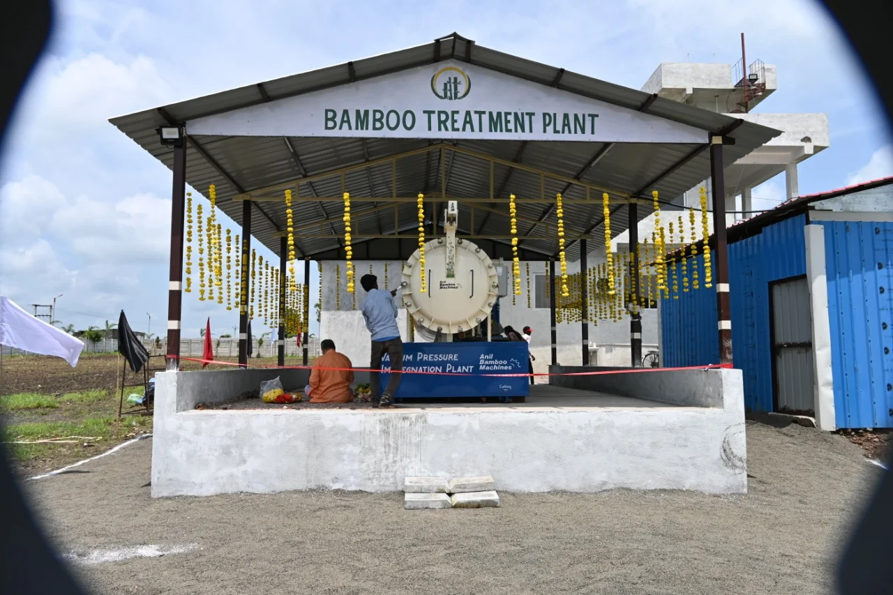 Bamboo Treatment Plant Inauguration - Bambooram Agro Pvt. Ltd.